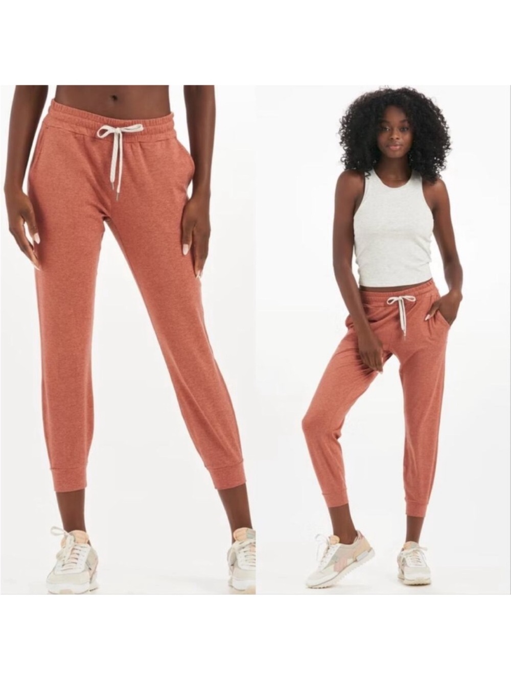 Vuori Performance Jogger cinnamon heather size small